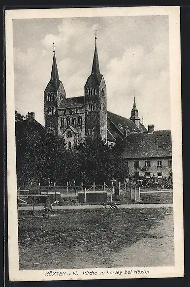 AK Höxter a. W., Kirche zu Corvey