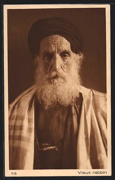 AK Vieux rabbin, Rabbiner