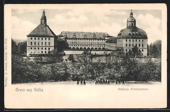 AK Gotha, Schloss Friedenstein