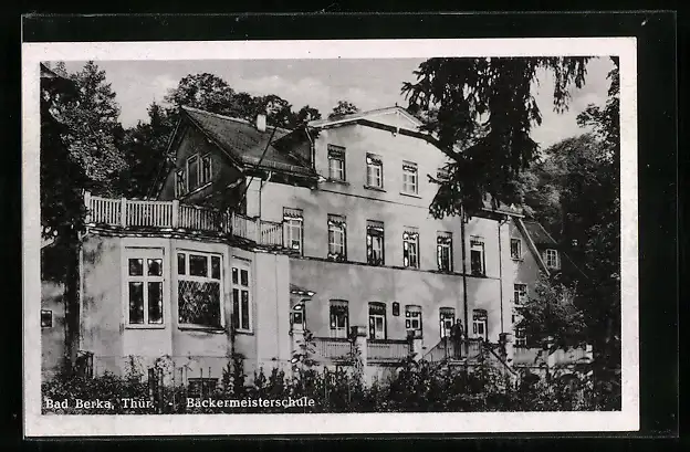 AK Bad Berka / Thür., Bäckermeisterschule