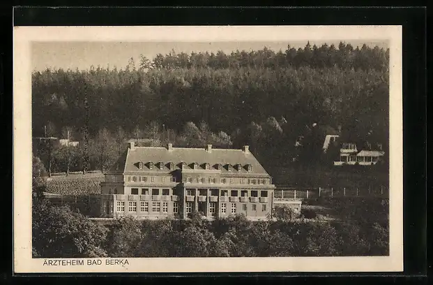 AK Bad Berka, Blick zum Ärztrheim