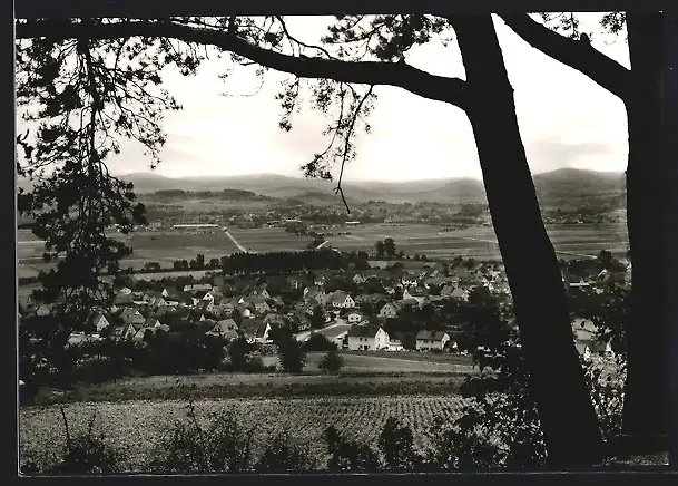 AK Jestädt / Kr. Eschwege, Ortsansicht aus der Vogelschau