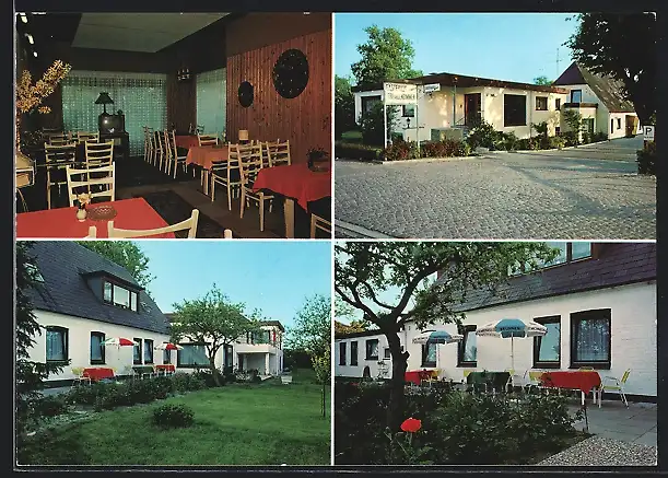 AK Eckernförde / Ostsee, Gästehaus-Pension Siemen, Berliner Strasse 140