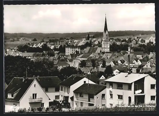 AK Pfaffenhofen an der Ilm, Ortsansicht mit Kirche