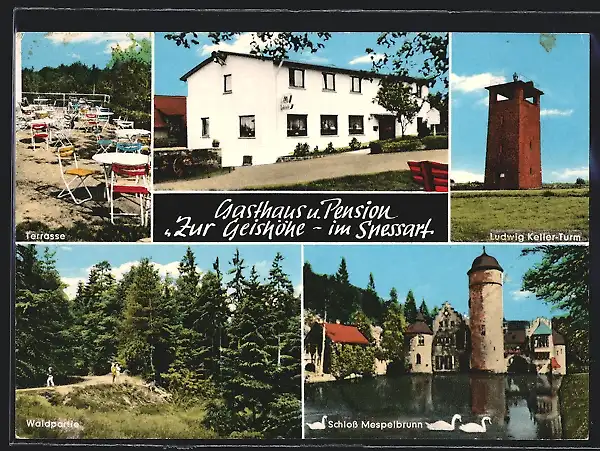 AK Oberwintersbach, Gasthaus und Pension Zur Geishöhe