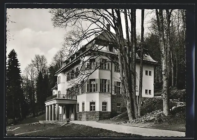 AK Rabenstein /Bay. Wald, Ferienheim Haus Schäfer