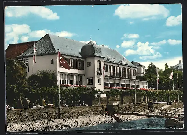 AK Unkel am Rhein, Hotel Schulz