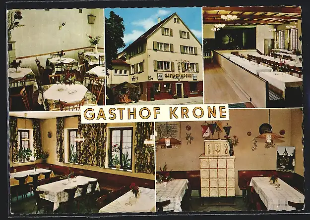 AK Waiblingen, Gasthof Krone