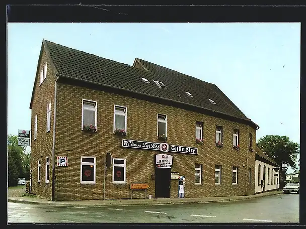 AK Ahlden /Aller, Hotel-Restaurant Zur Post, Inh. Hannelore und Walter Jilek, Marktstrasse 2