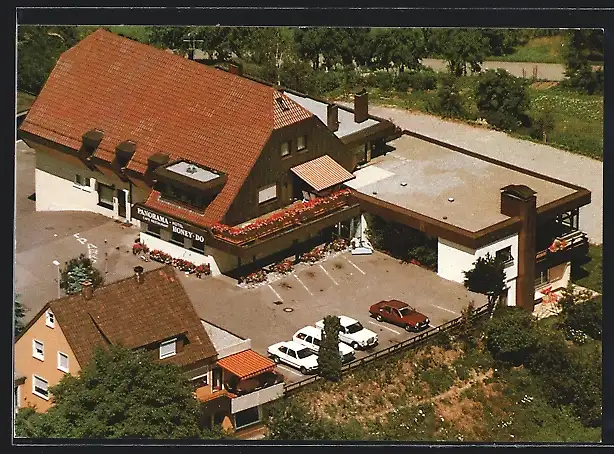 AK Göppingen-Hohenstaufen, Panorama-Hotel Honey-Do Helmut Schiessl, Eutenbühl 1