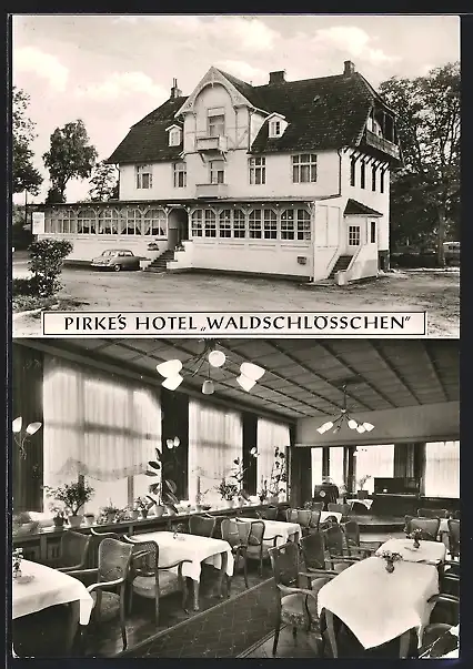 AK Rotenburg /Hann., Pirkes Hotel Waldschlösschen