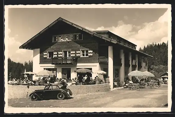 AK Ehemaliger österreichischer Grenzgasthof Walserschanz