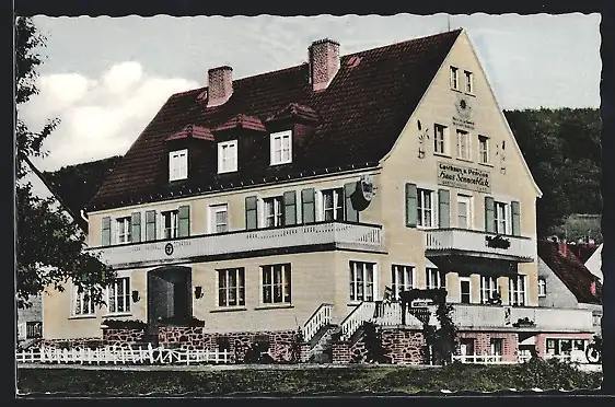 AK Philippstein / Taunus, Hotel Haus Sonnenblick