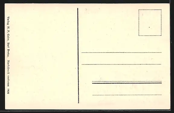 AK Bad Berka bei Weimar, Ortspartie von Süden