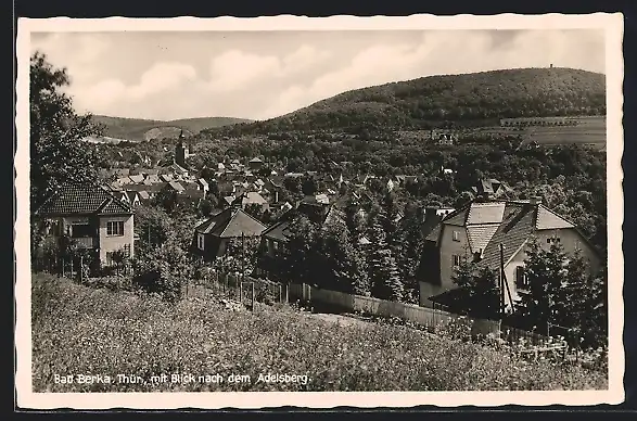 AK Bad Berka /Thür., Blick nach dem Adelsberg