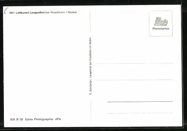 AK Langenthal / Hirschhorn, Gesamtansicht