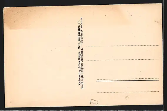 AK Nonsard, Teilansicht, Im Hintergrund der Montsec