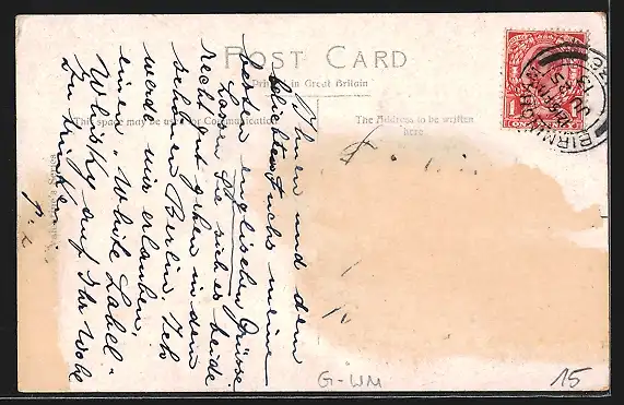 AK Birmingham, New Street and Post-Office