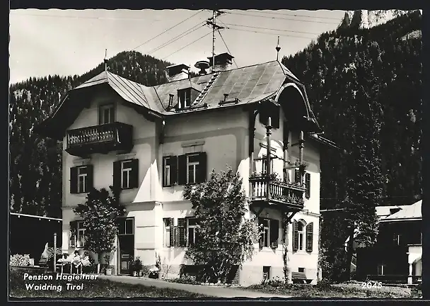 AK Waidring / Tirol, Pension Sonnblick, Bes. J. M. Hagleitner