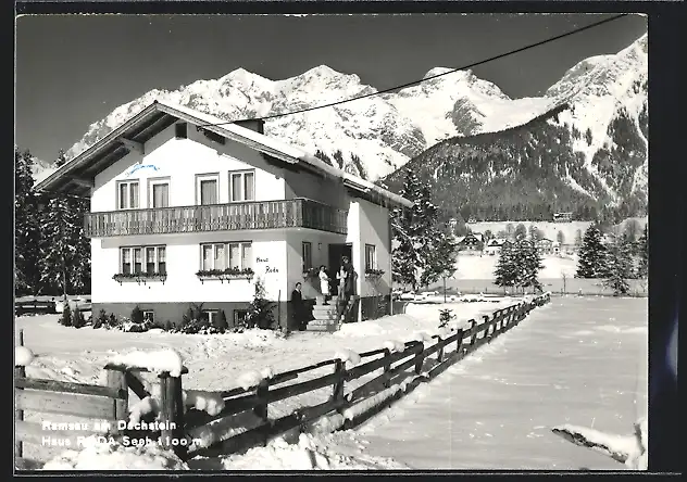 AK Ramsau am Dachstein, Pension Haus Roda im Winter
