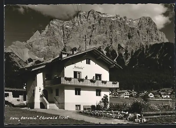 AK Ehrwald / Tirol, Pension Haus Antonia