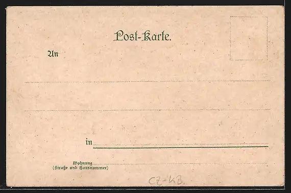 Lithographie Karlsbad, Grand Hotel Pupp