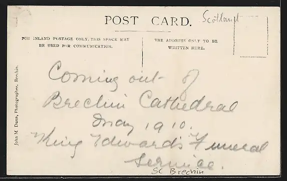 AK Brechin, King Edwards Funeral-Procession 1910