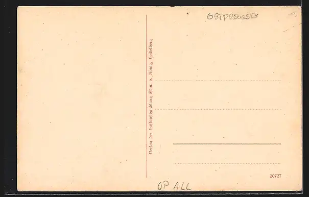 AK Tannenberg, das Kirchlein