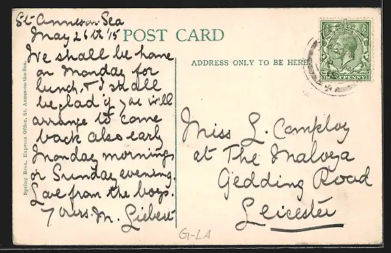 AK St. Annes-on-the-Sea, Wood Street