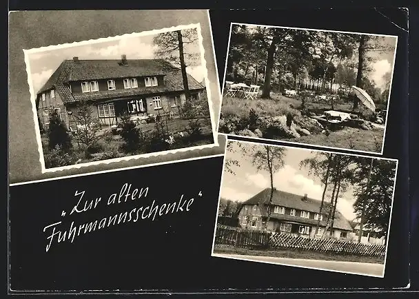 AK Dehningshof, Gasthaus-Pension Zur alten Fuhrmannsschenke, Bes. Gustav Stucke