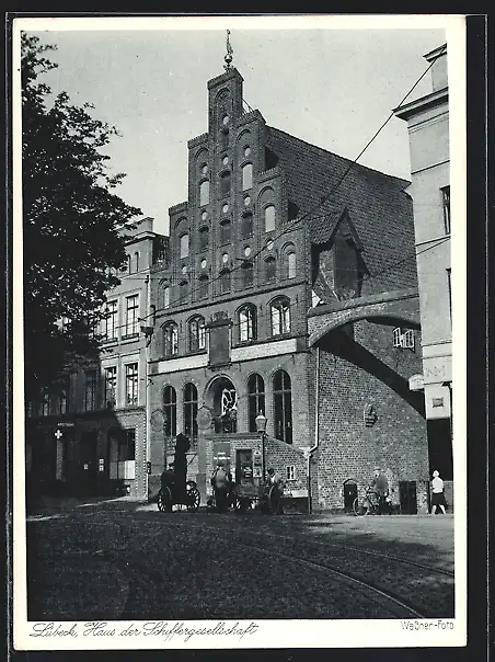 AK Lübeck, Haus der Schiffergesellschaft