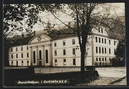 AK Carlshafen a. d. W., Invalidenhaus