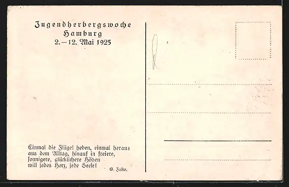 AK Grande, Ferienheim, Pädagogische Vereinigung 1905, Hamburg, Jugendherbergswoche 1925