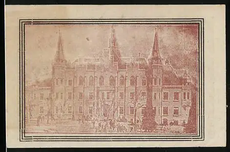 Notgeld Waldenburg /Schlesien, 10 Pfennig, Rathaus