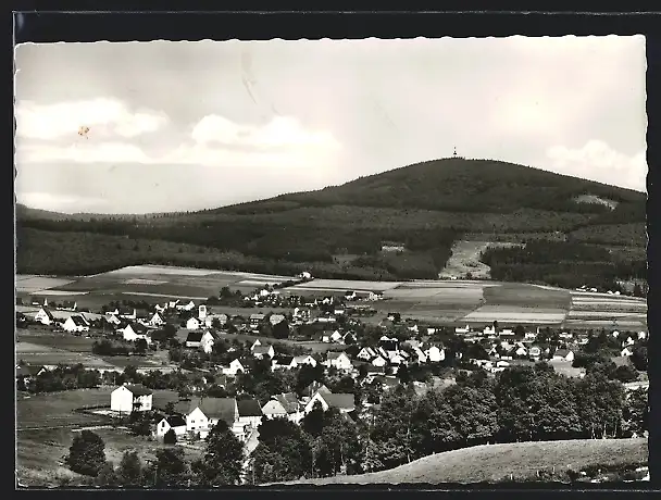 AK Kreuztal-Eichen im Siegerland, Blick zum Kindelsberg