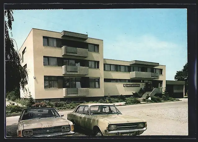 AK Moos / Bodensee, Gasthaus Grüner Baum, Haus Gottfried