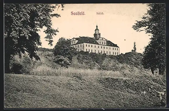 AK Saalfeld / Saale, Schloss