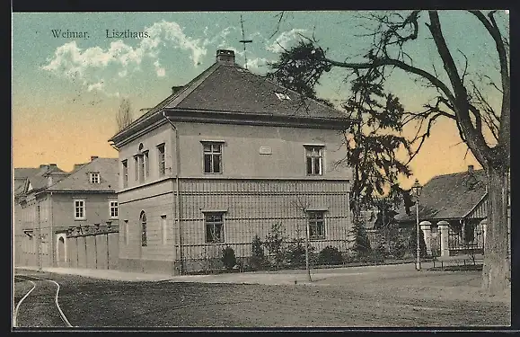 AK Weimar / Thür., Liszthaus
