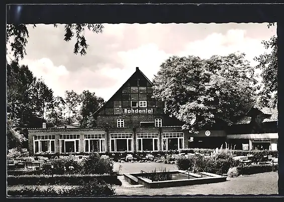 AK Hess. Oldendorf /Weserbergland, Gasthaus Rohdental von E. Kallmeyer