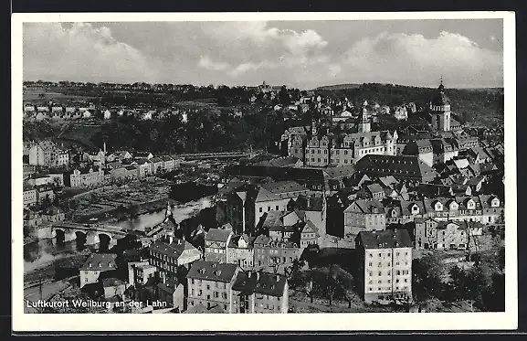 AK Weilburg / Lahn, Totalansicht