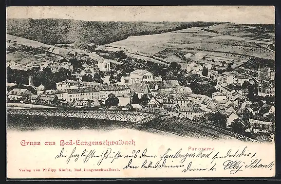 AK Bad-Langenschwalbach, Panorama
