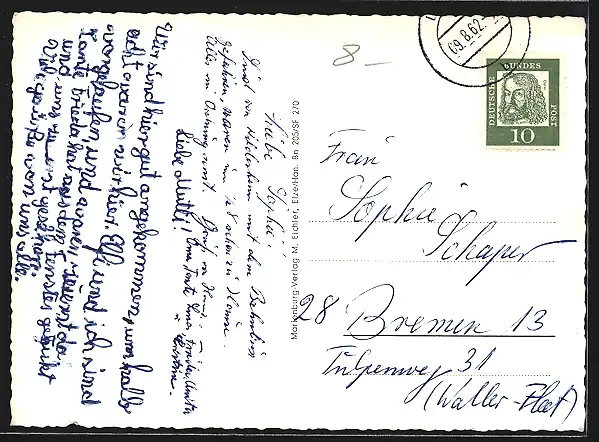 AK Lamspringe /Harz, Kirche, Otrsteilansicht, Gesamtansicht