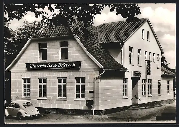 AK Bruchhausen-Vilsen, Hotel Deutsches Haus