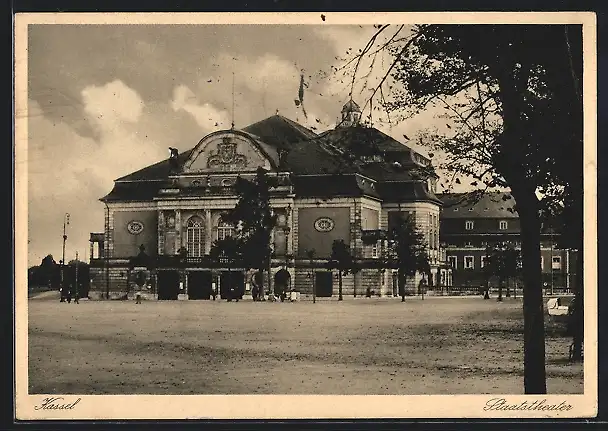 AK Kassel, Blick auf das Staatstheater