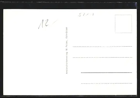 AK Kalterherberg, Vennhaus, Ansicht von der Strasse