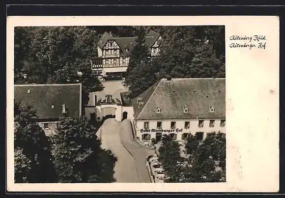 AK Altenberg /Rhld., Hotel und Gaststätte Altenburger Hof Wilhelm Wilden jr.