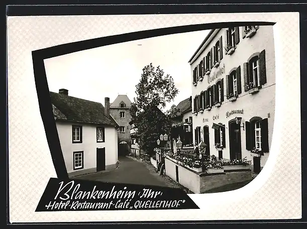 AK Blankenheim /Ahr, Hotel-Restaurant-Cafe Quellenhof