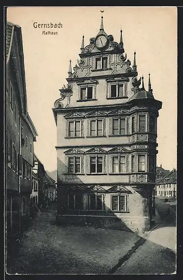 AK Gernsbach, Rathaus