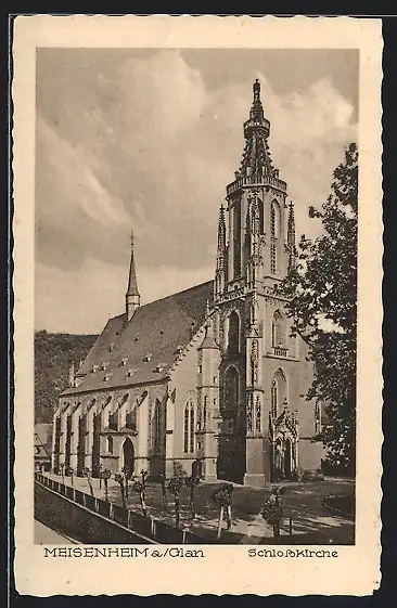 AK Meisenheim a /Glan, Schlosskirche