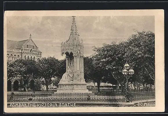 AK Bombay, The Victoria Statue